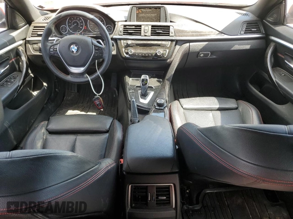 2016 BMW 4 Series 428i with VIN WBA4A9C58GG508399, listed as a Copart auction lot 52701715 with 89,424 mi miles and Salvage title. Bid and sale history available at DreamBid. Image 8.