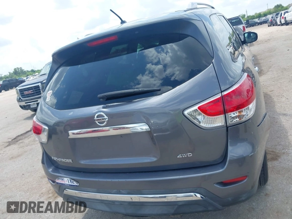 2016 Nissan Pathfinder S with VIN 5N1AR2MM4GC652935, listed as a IAAI auction lot 42101585 with 161,754 mi miles and . Bid and sale history available at DreamBid. Image 16.