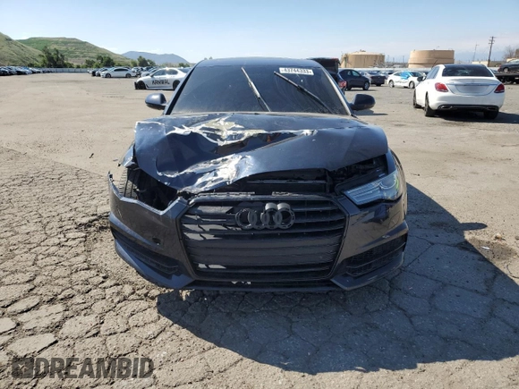 2017 Audi A6 Premium Plus with VIN WAUD8AFC1HN130754, listed as a Copart auction lot 43744333 with 91,889 mi miles. Bid and sale history available at carsss.com. Image 5.