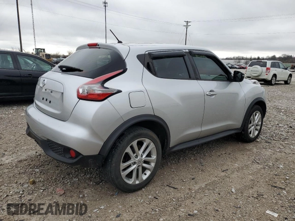 2017 Nissan Juke S with VIN JN8AF5MR9HT704009, listed as a Copart auction lot 43940775 with 123,279 mi miles and Salvage Title. Bid and sale history available at DreamBid. Image 3.