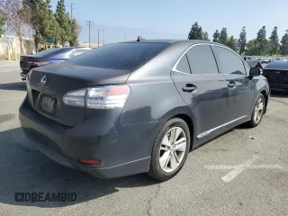 2010 Lexus HS 250h with VIN JTHBB1BA8A2036392, listed as a Copart auction lot 54161655 with 152,159 mi miles and Salvage Title. Bid and sale history available at carsss.com. Image 3.