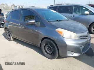 2012 Toyota Yaris L with VIN JTDKTUD31CD510740, listed as a IAAI auction lot 41214709 with 193,754 mi miles. Bid and sale history available at carsss.com. Image 1.