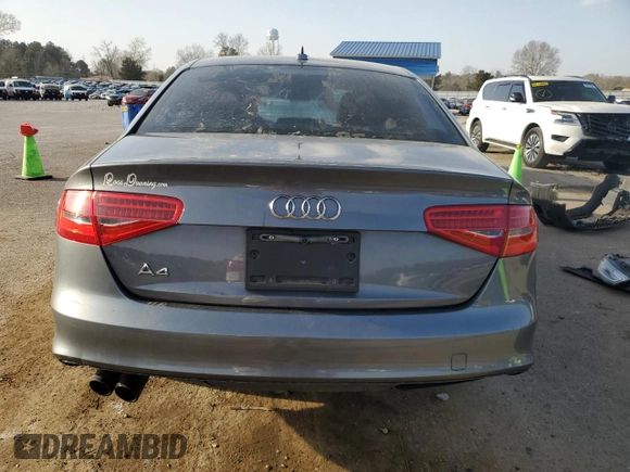 2014 Audi A4 Premium with VIN WAUAFAFL3EA016587, listed as a Copart auction lot 48958265 with 138,279 mi miles and Salvage Title. Bid and sale history available at carsss.com. Image 6.