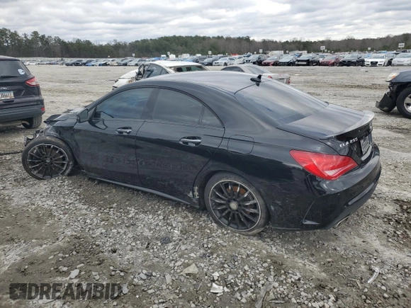 2016 Mercedes-Benz CLA with VIN WDDSJ4EB6GN337878, listed as a Copart auction lot 36466993 with 105,587 mi miles. Bid and sale history available at carsss.com. Image 2.