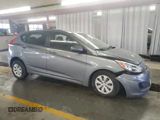 2016 Hyundai Accent SE with VIN KMHCT5AE7GU268828, listed as a Copart auction lot 49552495 with 93,565 mi miles and Salvage Title. Bid and sale history available at carsss.com. Image 4.
