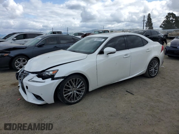 2015 Lexus IS 250 с VIN JTHBF1D29F5076948, выставлен на аукционе Copart как лот 54606495 с пробегом 116 615 миль миль и Списание • Salvage title. История ставок и продаж доступна на DreamBid. Изображение 1.