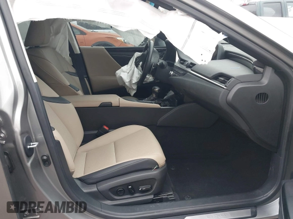 2021 Lexus ES with VIN 58ADZ1B15MU107499, listed as a IAAI auction lot 41742998 with 1 mi miles. Bid and sale history available at carsss.com. Image 5.