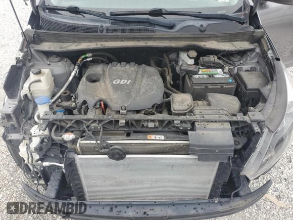 2014 Kia Sportage EX with VIN KNDPCCAC9E7570710, listed as a Copart auction lot 55024805 with 69,367 mi miles and Salvage title. Bid and sale history available at DreamBid. Image 12.