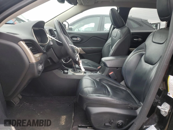 2017 Jeep Cherokee Limited z VIN 1C4PJMDS0HW616417, wystawiony jako Copart lot #50135515 z przebiegiem 121 693 mil mil oraz Szkoda całkowita • Salvage title. Historia ofert i sprzedaży dostępna na DreamBid. Obrazek 7.