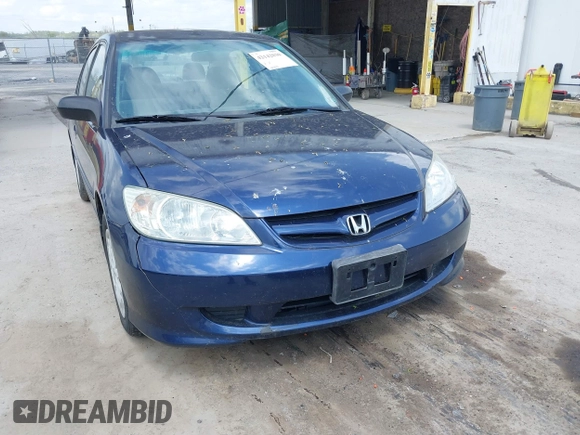 2004 Honda Civic LX with VIN 2HGES16614H530479, listed as a IAAI auction lot 42142030 with 145,577 mi miles. Bid and sale history available at carsss.com. Image 6.
