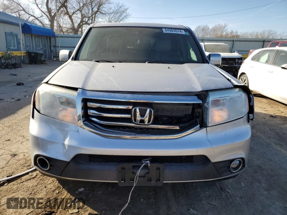 2013 Honda Pilot EX-L with VIN 5FNYF4H57DB055495, listed as a Copart auction lot 84903574 with 118,498 mi miles and Salvage Title. Bid and sale history available at DreamBid. Image 5.