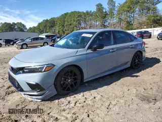 2022 Honda Civic Si with VIN 2HGFE1E54NH471949, listed as a Copart auction lot 50226145 with 50,535 mi miles and Salvage Title. Bid and sale history available at DreamBid. Image 1.