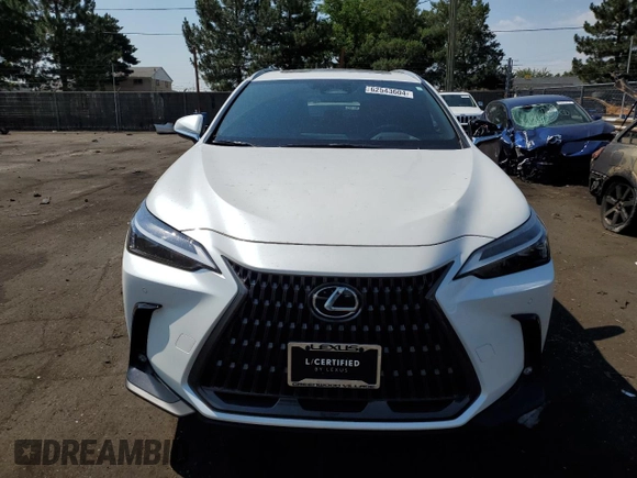 2023 Lexus NX with VIN JTJGKCEZXP5008389, listed as a Copart auction lot 62543604 with 8,347 mi miles and Clean Title. Bid and sale history available at carsss.com. Image 5.