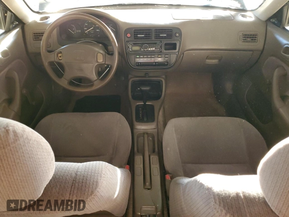 1997 Honda Civic DX with VIN JHMEJ6623VS028089, listed as a Copart auction lot 78659644 with 194,593 mi miles and Salvage Title. Bid and sale history available at DreamBid. Image 8.