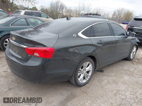 2014 Chevrolet Impala LT with VIN 1G1115SL1EU110327, listed as a IAAI auction lot 42136078 with 154,830 mi miles and . Bid and sale history available at DreamBid. Image 4.