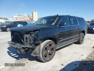 2015 GMC Yukon XL Denali with VIN 1GKS1JKJ7FR578493, listed as a Copart auction lot 46053095 with 241,779 mi miles and Salvage Title. Bid and sale history available at carsss.com. Image 1.
