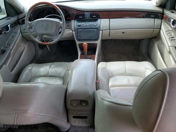 2003 Cadillac DeVille DTS with VIN 1G6KF57973U204531, listed as a Copart auction lot 45712115 with 107,737 mi miles and Salvage Title. Bid and sale history available at carsss.com. Image 8.