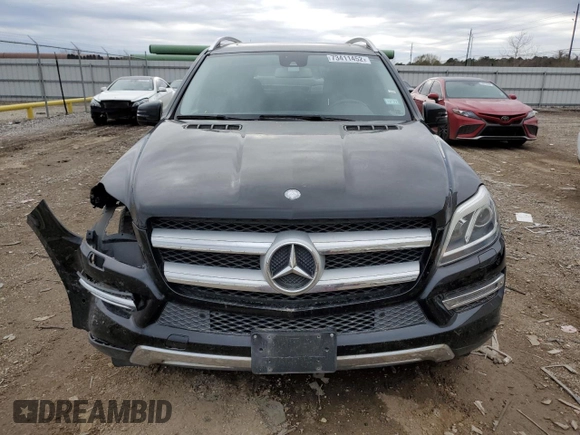 2015 Mercedes-Benz GL-Class GL 450 with VIN 4JGDF6EE8FA502082, listed as a Copart auction lot 73411452 with 72,766 mi miles. Bid and sale history available at carsss.com. Image 5.