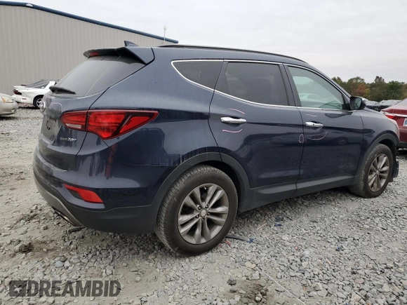 2017 Hyundai Santa Fe Sport 2.0T with VIN 5XYZU3LA4HG380905, listed as a Copart auction lot 78674694 with 93,434 mi miles and Salvage Title. Bid and sale history available at carsss.com. Image 3.