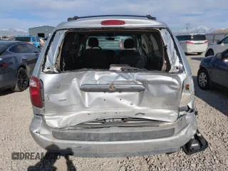 2005 Chrysler Town & Country LX with VIN 2C4GP44R25R483773, listed as a Copart auction lot 52019725 with 244,319 mi miles and Salvage Title. Bid and sale history available at DreamBid. Image 6.