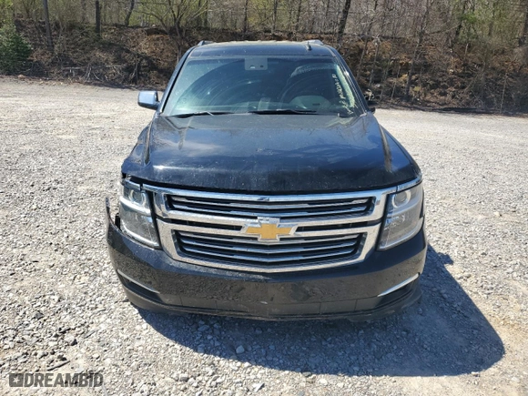 2015 Chevrolet Tahoe LTZ with VIN 1GNSKCKC5FR179790, listed as a Copart auction lot 49684775 with 157,117 mi miles and Salvage Title. Bid and sale history available at carsss.com. Image 5.