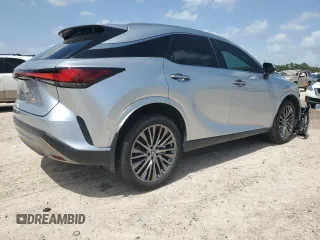 2023 Lexus RX with VIN 2T2BBMCA3PC009530, listed as a Copart auction lot 62807734 with 4,844 mi miles and Salvage Title. Bid and sale history available at carsss.com. Image 3.