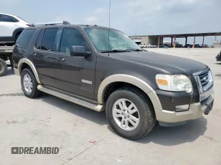 2006 Ford Explorer Eddie Bauer z VIN 1FMEU64EX6UB16337, wystawiony jako Copart lot #57350035 z przebiegiem 111 736 mil mil oraz Czysty tytuł • Clean title. Historia ofert i sprzedaży dostępna na DreamBid. Obrazek 4.