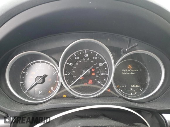 2019 Mazda CX-5 Touring with VIN JM3KFBCM0K0607933, listed as a Copart auction lot 46260815 with 64,349 mi miles and Salvage Title. Bid and sale history available at carsss.com. Image 9.