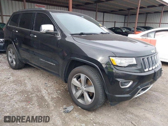 2015 Jeep Grand Cherokee Overland with VIN 1C4RJFCT4FC138404, listed as a IAAI auction lot 41188085 with 152,486 mi miles. Bid and sale history available at carsss.com. Image 1.