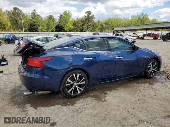 2018 Nissan Maxima SL with VIN 1N4AA6AP9JC390084, listed as a Copart auction lot 52313525 with 119,291 mi miles and Salvage title. Bid and sale history available at DreamBid. Image 3.