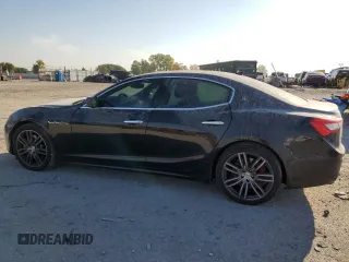 2016 Maserati Ghibli S Q4 with VIN ZAM57RTA6G1178604, listed as a Copart auction lot 68558453 with 78,600 mi miles. Bid and sale history available at carsss.com. Image 2.