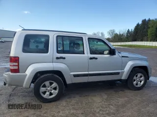 2012 Jeep Liberty Sport with VIN 1C4PJMAK1CW183266, listed as a Copart auction lot 55581725 with 120,655 mi miles and Salvage Title. Bid and sale history available at carsss.com. Image 3.