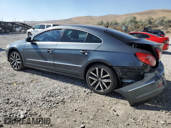 2012 Volkswagen CC Lux PZEV with VIN WVWHP7AN1CE513301, listed as a Copart auction lot 66545964 with 197,911 mi miles and Salvage Title. Bid and sale history available at carsss.com. Image 2.