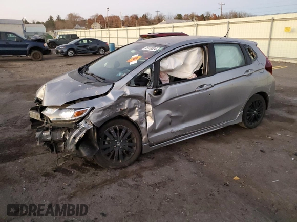 2018 Honda Fit Sport with VIN 3HGGK5G68JM735518, listed as a Copart auction lot 79773524 with Not Provided miles and Salvage Title. Bid and sale history available at DreamBid. Image 1.