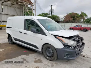 2020 Ford Transit Connect XL with VIN NM0LS7E2XL1435968, listed as a Copart auction lot 57606555 with 62,596 mi miles and Salvage title. Bid and sale history available at DreamBid. Image 4.