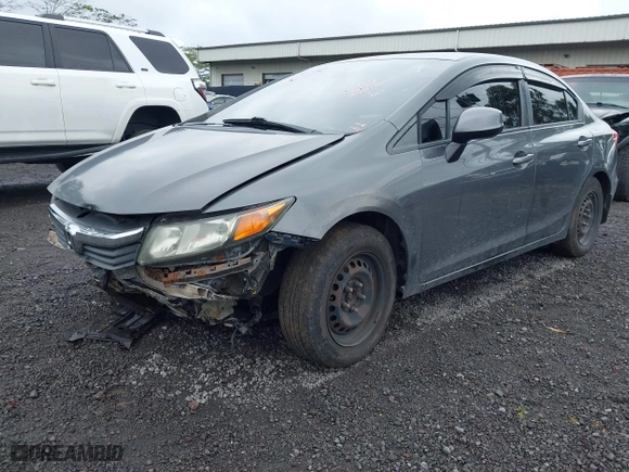 2012 Honda Civic Sdn LX with VIN 2HGFB2F55CH322220, listed as a IAAI auction lot 41702440 with 144,027 mi miles. Bid and sale history available at carsss.com. Image 22.