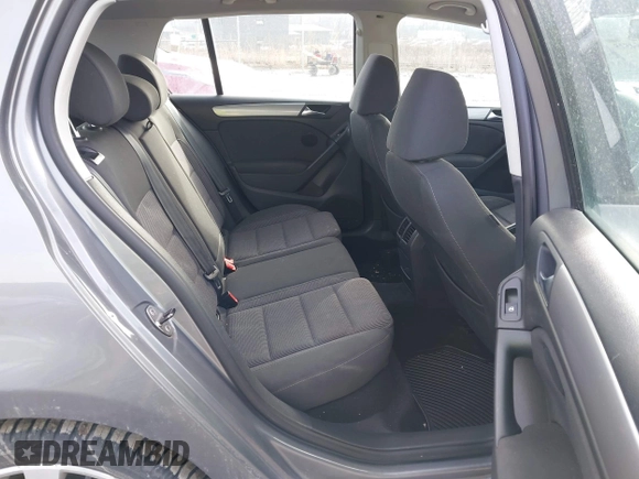 2013 Volkswagen Golf TDI w/Sunroof & Nav with VIN WVWNM7AJ6DW042511, listed as a IAAI auction lot 41464525 with 107,378 mi miles and . Bid and sale history available at DreamBid. Image 8.