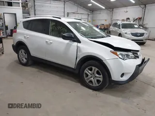 2014 Toyota RAV4 LE with VIN JTMBFREV9EJ010351, listed as a IAAI auction lot 42645124 with 131,336 mi miles and . Bid and sale history available at DreamBid. Image 1.