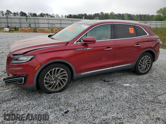 2019 Lincoln Nautilus Reserve z VIN 2LMPJ6L9XKBL57034, wystawiony jako Copart lot #51652415 z przebiegiem 51 302 mil mil oraz Szkoda całkowita • Salvage title. Historia ofert i sprzedaży dostępna na DreamBid. Obrazek 1.