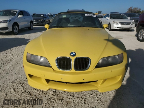1999 BMW Z3 M Roadster z VIN WBSCK9335XLC88054, wystawiony jako Copart lot #76987034 z przebiegiem Nie podano mil oraz Szkody całkowita. Historia ofert i sprzedaży dostępna na DreamBid. Obrazek 5.