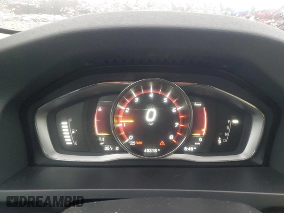 2017 Volvo S60 Inscription Platinum with VIN LYV402TM6HB150575, listed as a Copart auction lot 83571674 with 49,318 mi miles and Salvage Title. Bid and sale history available at carsss.com. Image 9.