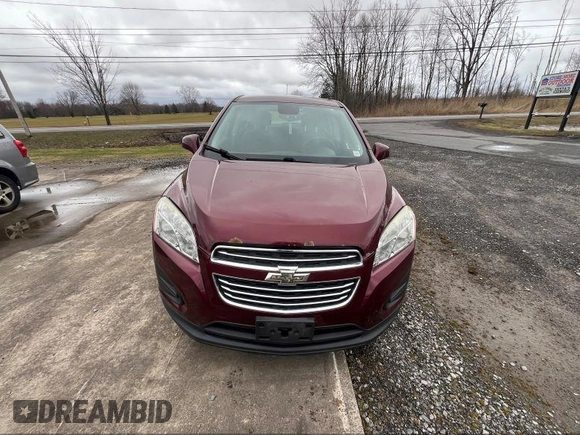 2016 Chevrolet Trax LS with VIN 3GNCJNSB2GL234697, listed as a IAAI auction lot 41842061 with 158,630 mi miles. Bid and sale history available at carsss.com. Image 6.