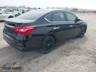 2018 Nissan Sentra S with VIN 3N1AB7AP4JY263265, listed as a IAAI auction lot 41726061 with 67,833 mi miles. Bid and sale history available at carsss.com. Image 4.