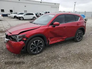 2022 Mazda CX-5 2.5 S Premium Plus Package with VIN JM3KFBEM0N0540820, listed as a Copart auction lot 49212845 with 32,515 mi miles and Salvage Title. Bid and sale history available at carsss.com. Image 1.