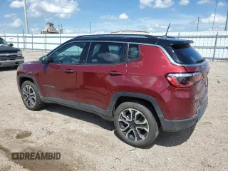 2022 Jeep Compass Limited with VIN 3C4NJDCBXNT159383, listed as a Copart auction lot 62136695 with 59,429 mi miles and Salvage title. Bid and sale history available at DreamBid. Image 2.
