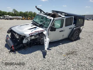 2024 Jeep Wrangler Rubicon z VIN 1C4PJXFG6RW263774, wystawiony jako Copart lot #57766925 z przebiegiem 19 429 mil mil oraz Nie do naprawy • Non repairable. Historia ofert i sprzedaży dostępna na DreamBid. Obrazek 1.