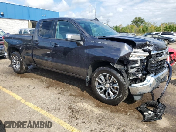 2023 Chevrolet Silverado 1500 LT with VIN 1GCRDDED8PZ307131, listed as a Copart auction lot 73734334 with 11,384 mi miles and Salvage Title. Bid and sale history available at carsss.com. Image 4.