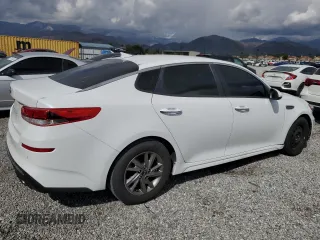 2019 Kia Optima LX with VIN 5XXGT4L30KG372992, listed as a Copart auction lot 51370925 with 80,012 mi miles and Salvage Title. Bid and sale history available at carsss.com. Image 3.