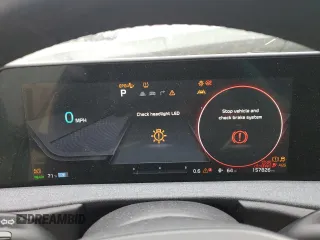 2022 Kia EV6 Light with VIN KNDC34LB6N5043275, listed as a Copart auction lot 87900005 with 157,826 mi miles and Salvage Title. Bid and sale history available at carsss.com. Image 9.