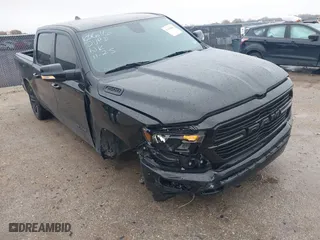 2020 Ram 1500 Big Horn with VIN 1C6RRFFG9LN384945, listed as a IAAI auction lot 41018061 with 53,744 mi miles. Bid and sale history available at carsss.com. Image 1.